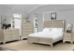 Brooklyn Champagne King 4 Pcs Set