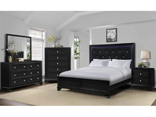 Brooklyn Black King 4 Pcs Set