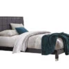 Venezia Black Twin Bed