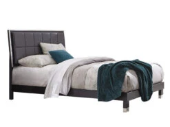 Venezia Black Twin Bed