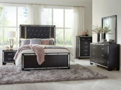 Belfast Black King 4 Pcs Set