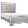 Belfast Silver King Bed