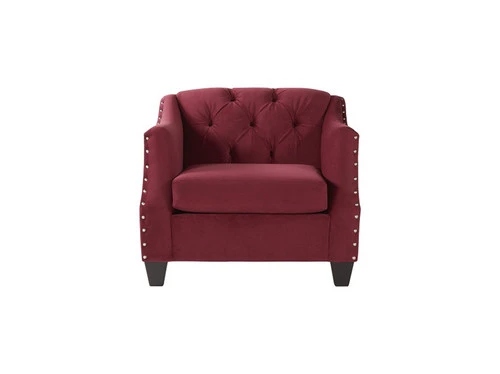 Luna Cherry Sofa And Chair 2 Pcs Set - Image 6