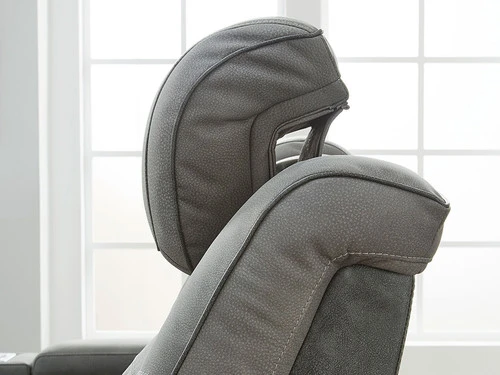 Durapella Gray Power Recliner 2 Pcs Set - Image 6