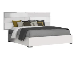Infinity White King Bed