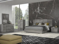 Infinity Gray Queen 4 Pcs Set