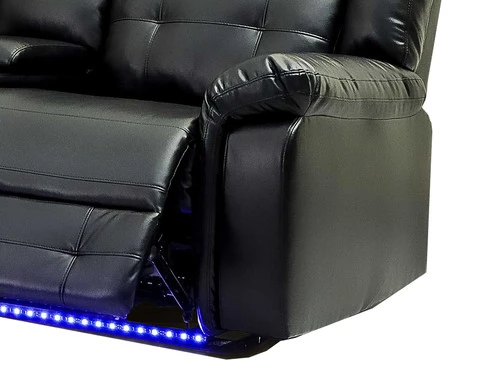 Ketsy Black Power Recliner Sectional - Image 2