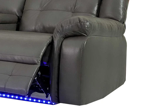 Ketsy Gray Power Recliner Sectional - Image 2