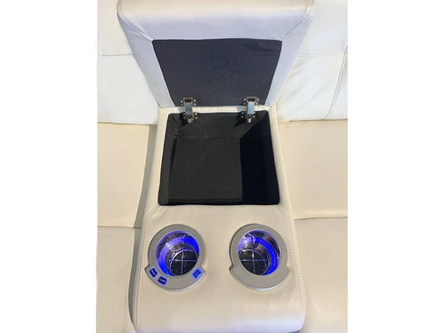 Ketsy White Power Recliner Sectional - Image 6