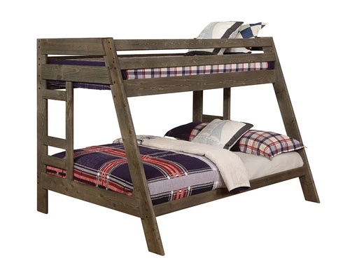 Wrangle Hill Twin Full Bunk Bed With Under Bed Storage - Image 2