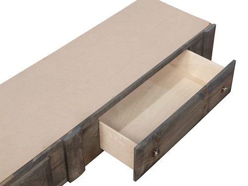 Wrangle Hill Twin Full Bunk Bed With Under Bed Storage - Image 4