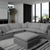 Cloud Charcoal 6 Pcs Sectional