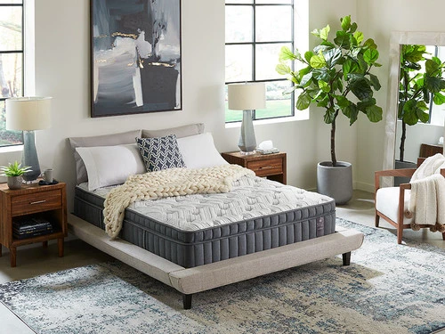 Scott Living By Restonic Maywood Plush Hybrid ET Queen Mattress - Image 2