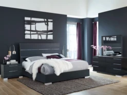 Milano Black Queen 4 Pcs Set