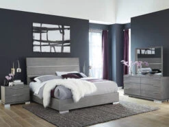 Milano Grey King 4 Pcs Set