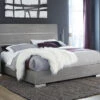 Milano Grey King Bed