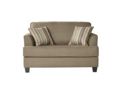 Beamer Khaki Twin Sofa Sleeper