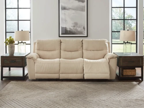 Shiloh Latte Power Recliner Sofa - Image 4