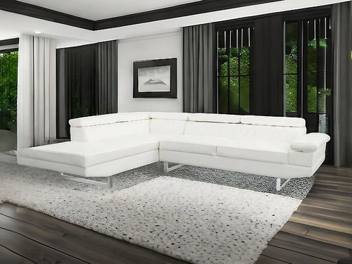 Noah White Left Sectional