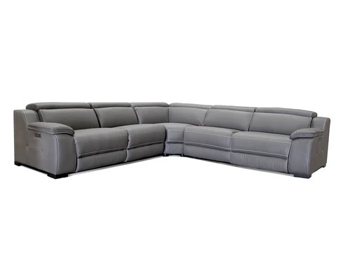 Beyona Gray 2 Power Recliner Large Sectional