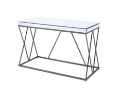 Black Nickel Sofa Table