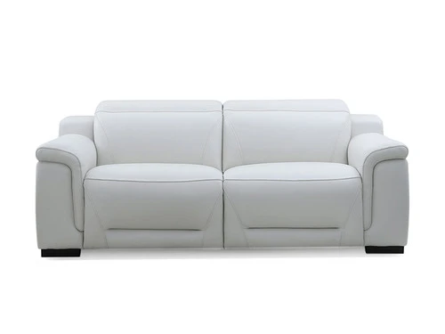 Cosmic Leather Dual Power Recliner Loveseat