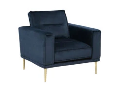 Macleary Navy Blue Chair