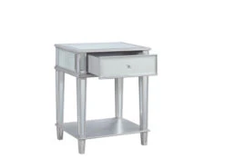 Cod Mirrored Accent Table