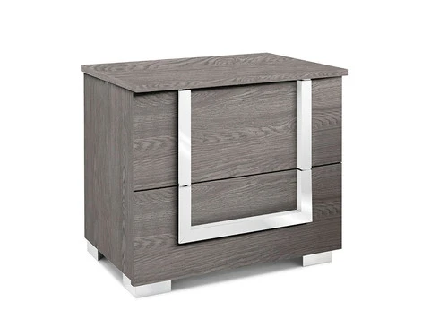 Antonella Gray Matte Queen 4 Pcs Set - Image 3