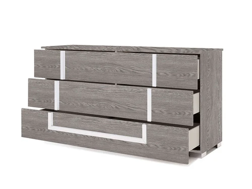 Antonella Gray Matte Queen 4 Pcs Set - Image 5