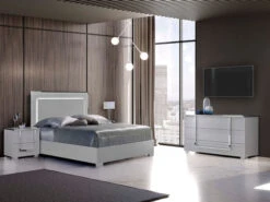 Antonella White King 3 Pcs Set