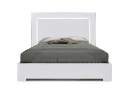 Antonella White Queen Bed