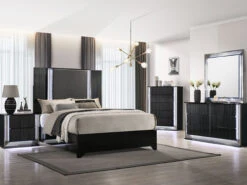 Aspen Black Queen 4 Pcs Set