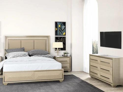 Soho Champagne Queen 3 Pcs Set