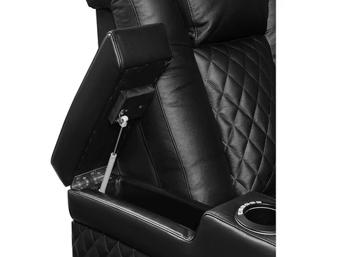 Lisboa Black Power Recliner Sofa - Image 6