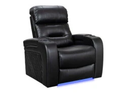 Nico Black Power Recliner