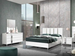 Emma White King 4 Pcs Set