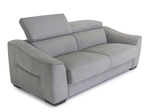Efecto Gray Fabric Memory Foam Sleeper Sofa
