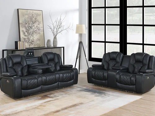Skylark Leather Power Recliner 2 Pcs Set - Image 2