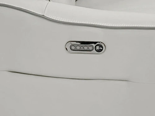 Kerala Gray Leather 3 Dual Power Recliner 5 Pcs Sectional - Image 5