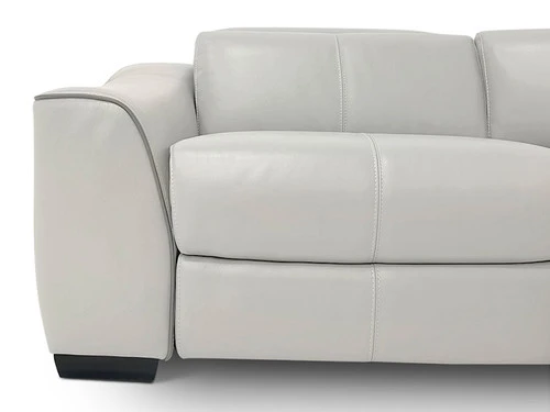 Kerala Gray Leather 3 Dual Power Recliner 5 Pcs Sectional - Image 6