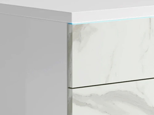 Sofia White Marble Queen 4 Pcs Set - Image 4