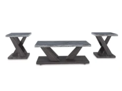 Hendrik Occasional Table Set Of 3 With Casters