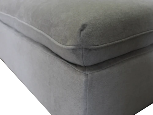 Captiva Grey Sectional With Ottoman - Image 6