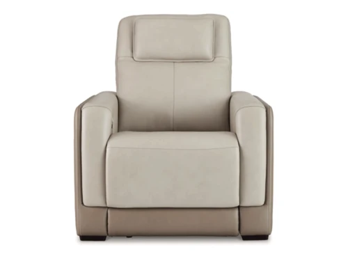 Brielle Leather Power Recliner - Image 3