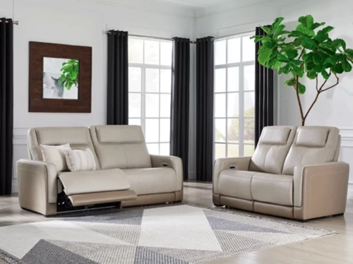 Brielle Leather Power Recliner 2 Pcs Set