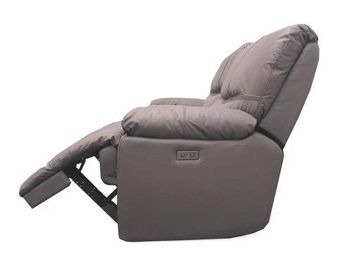 Aldrin Zero Gravity Leather Power Recliner Sofa - Image 2