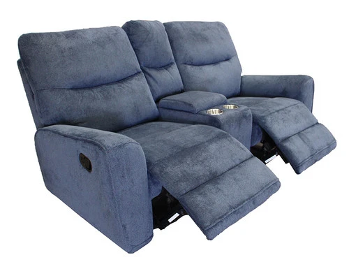 Aveiro Indigo Recliner Loveseat - Image 2