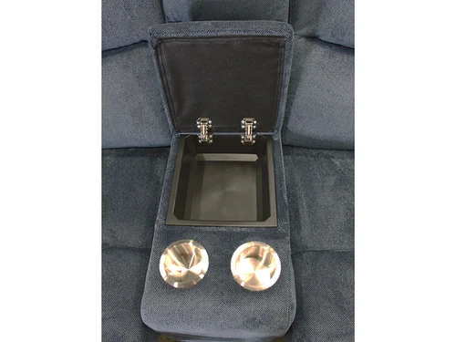 Aveiro Indigo Recliner Loveseat - Image 4