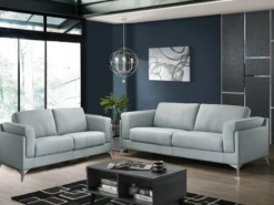 Miami Steel Grey 2 Pcs Set